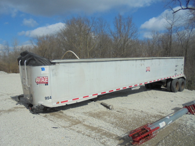 1998 Vantage Aluminum Dump Trailer 40ft